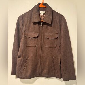 J Crew Women's Wool Blend Jacket Size Medium